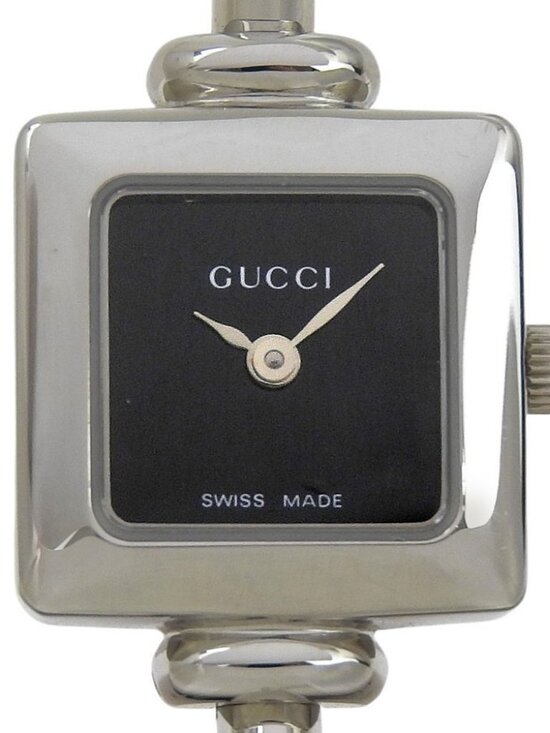 GUCCI Watches 1900L blackDial Stainless Steel Quartz Analog display Women main image 8